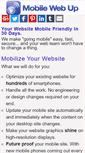 Mobile Screenshot of m.mobilewebup.com