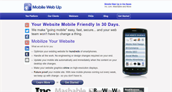 Desktop Screenshot of mobilewebup.com