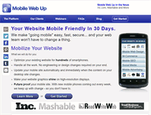 Tablet Screenshot of mobilewebup.com